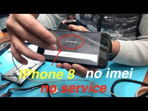 IPhone 8 no service no imei (baseband repair)